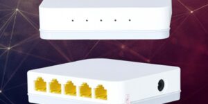 موزع انترنت 5 مداخل 10/100