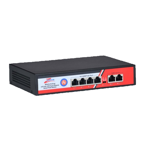 محول طاقة 78 واط POE 4+2